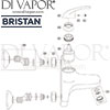 Bristan Java Wall Mounted Bath Filler Spares